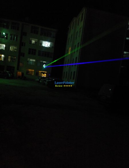 The Beam Of 445nm 2500mW And 532nm 200mW Laser
