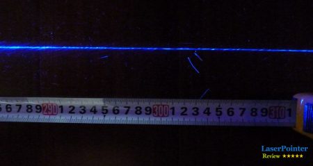 DIY 3000mW blue laser pointer — Burn solder wire at 8 meters