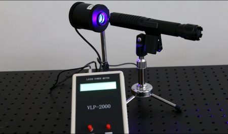 Test the actual power of the most popular powerful blue laser pointer