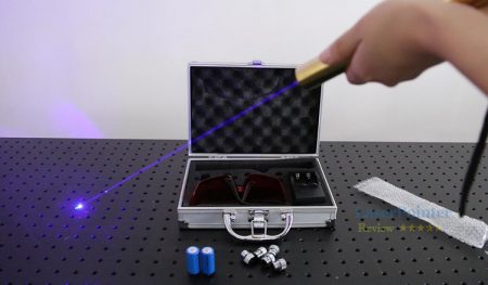 Power measurement video for best selling cool style blue laser pointer