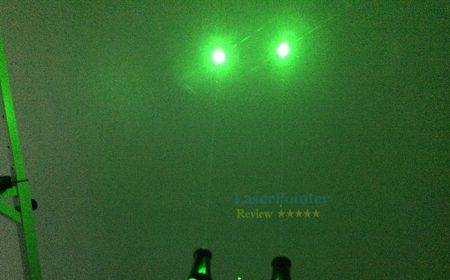 Real power test report of small green laser pointer