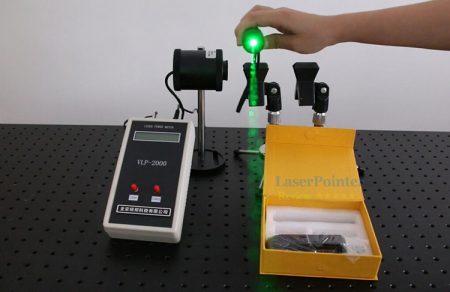 High power green laser pointer’s real power