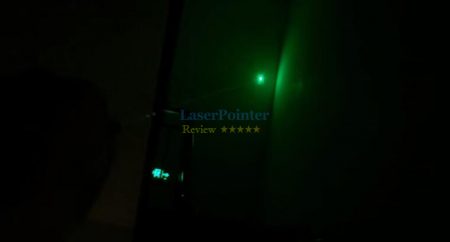 Small Green laser pointer review — actual power measurement