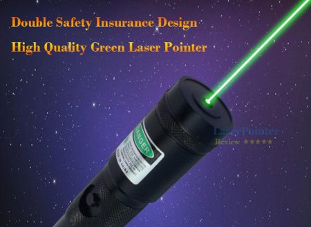 Double safety design green laser pointer  Real output power Review
