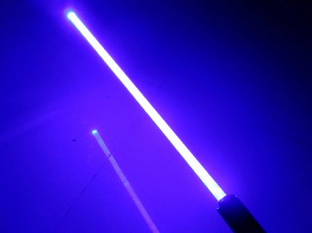 A blue laser pointer–you buy one,there will be three