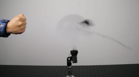 Black Balloons Meet Infrared Laser