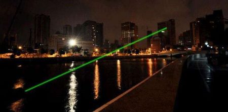 The use of laser pointers