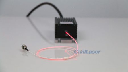 635nm Red SM Fiber Coupled Laser