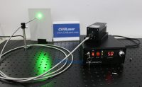543nm Fiber Laser Source Green Laser Beam