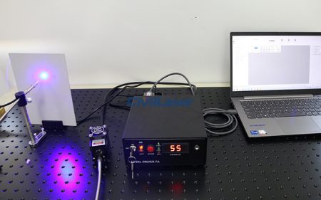 Software Controlled Fiber Output Lab Laser System