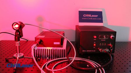 Most Powerful Lab Fiber Laser System — 638nm 30W Laser